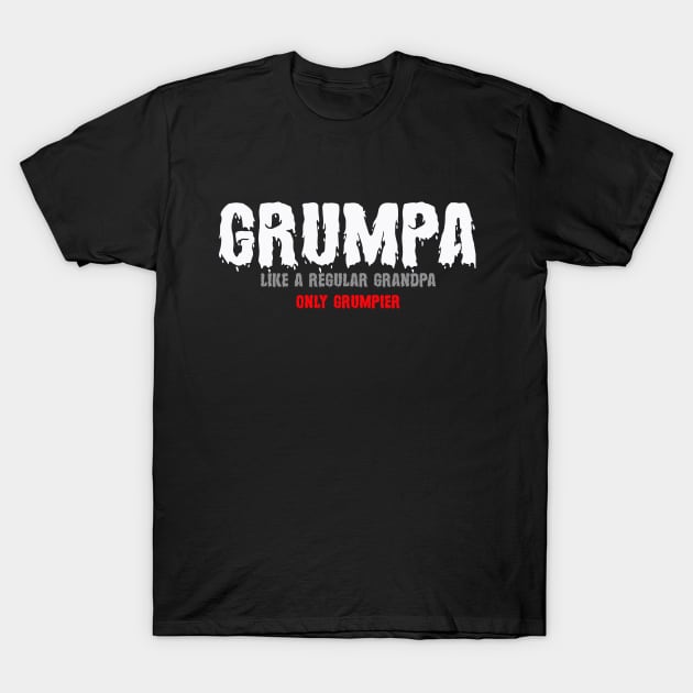 Grumpa T-shirt T-Shirt by Anvist